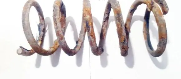 Toyota Avensis Verso Rear coil spring