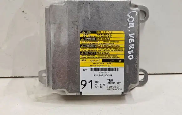 Toyota Corolla Verso AR10 Airbag control unit/module 891700F032 213819107