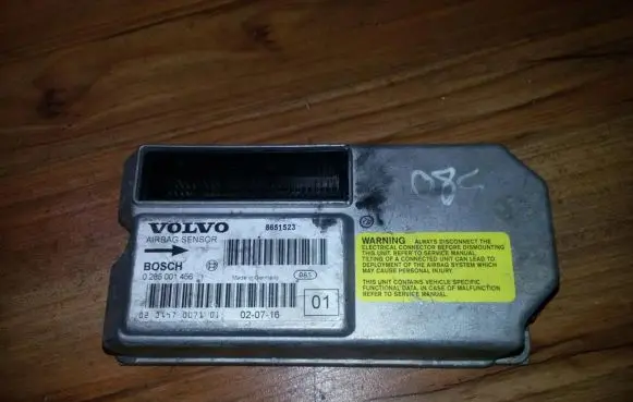 Volvo S80 Airbag control unit/module 0285001456 8651523