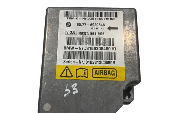 BMW 5 E39 Airbag control unit/module 6920848 65776920848 31692084801Q