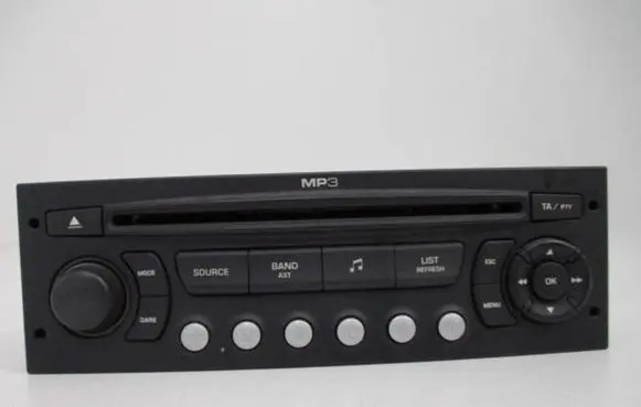 Citroen C5 Radio/CD/DVD/GPS head unit 9663080277