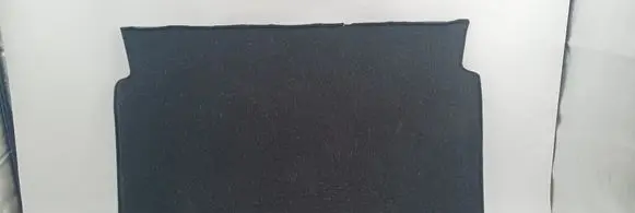 Peugeot 207 Trunk/boot floor carpet liner black