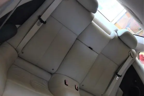 BMW M5 Second row seats 