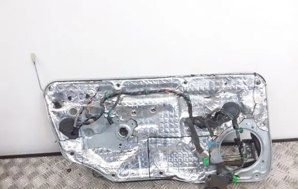 Front window lifting mechanism without motor