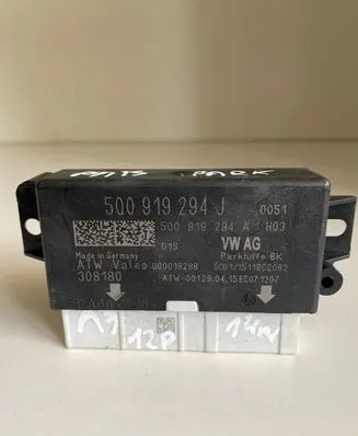 Audi A3 S3 8V Parking PDC control unit/module 5Q0919294J 5Q0919294 000019298