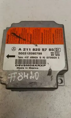 Mercedes-Benz E W211 Airbag control unit/module A2118205785 2118205785