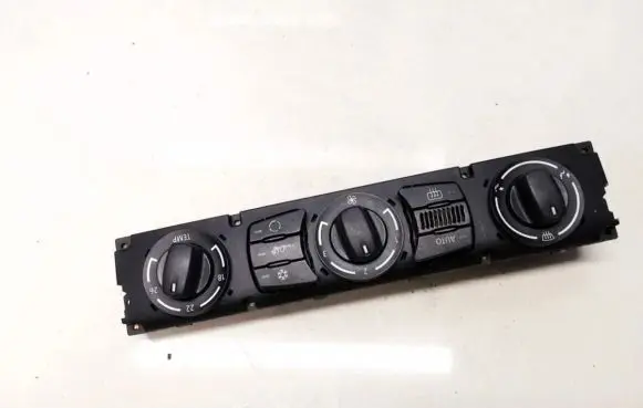 BMW 5 E60 E61 Climate control unit 6411694401801 64116944018-01