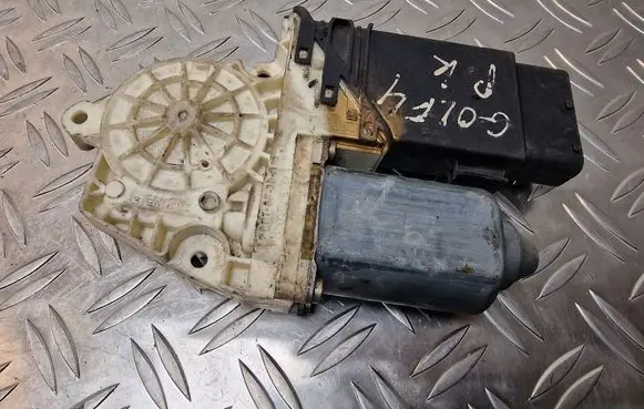 Volkswagen Golf IV Front door window regulator motor 1J2959801D 101435202