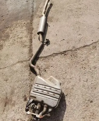 Mercedes-Benz S C217 Muffler/silencer A2224911800