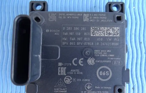 Volkswagen Golf VIII Distronic sensor radar 5WA907550