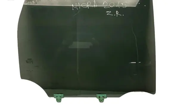 Nissan Micra Rear door window glass 43R006723