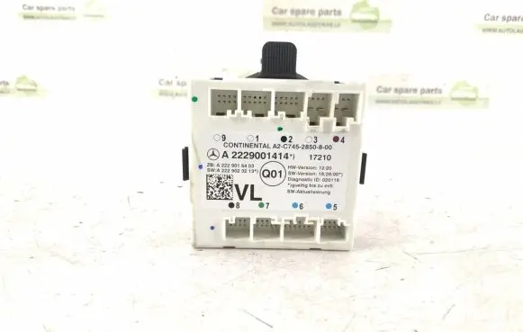 Mercedes-Benz GLC X253 C253 Door control unit/module 2229001414 2229009812