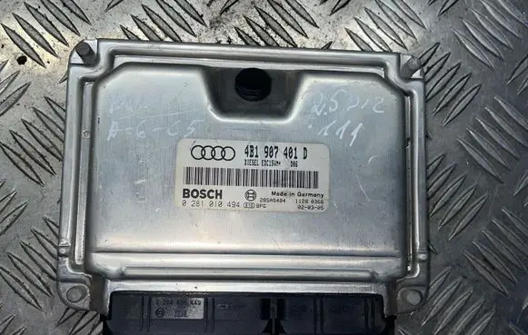Audi A6 S6 C5 4B Engine control unit/module 4B1907401D 28SA5484 0281010494