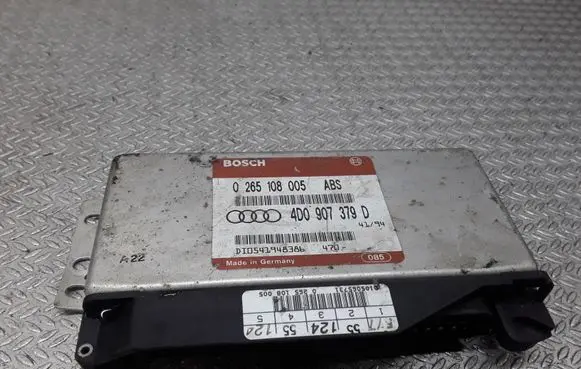 Audi A4 S4 B5 8D ABS control unit/module 0265108005 4D0907379D