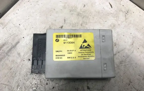 BMW 5 E60 E61 Center console control module 91113064 80049003
