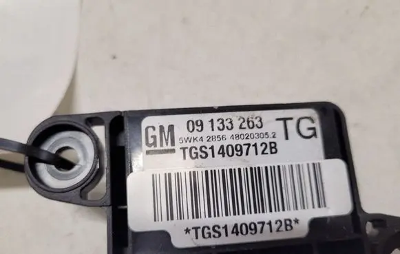 Opel Zafira A Airbag deployment crash/impact sensor 09133263