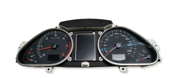 Audi A6 S6 C6 4F Speedometer (instrument cluster) 4F0920931F 4F0910930A 503000732302