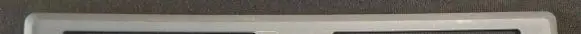 Citroen C8 Rear seat rail trim cover 9267962