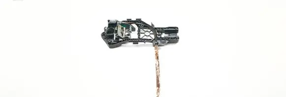 Volkswagen PASSAT B7 Rear door exterior handle/bracket 3C0837885J