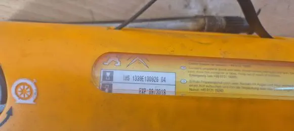 Citroen C3 Tire air pump compressor 
