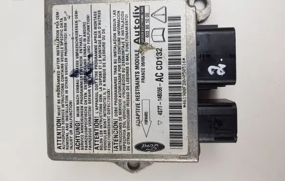 Ford Mondeo Mk III Airbag control unit/module 603951000 4S7T14B056AC