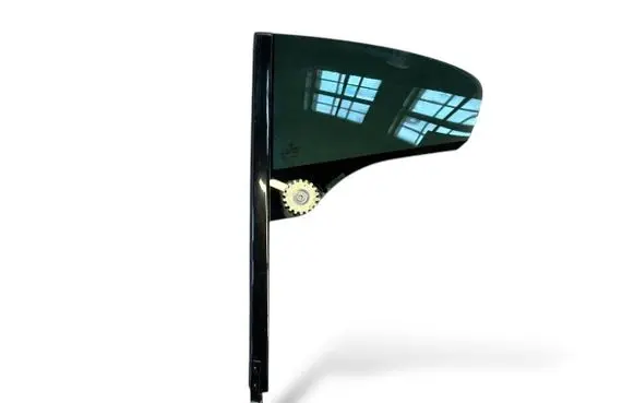 Rear vent window glass