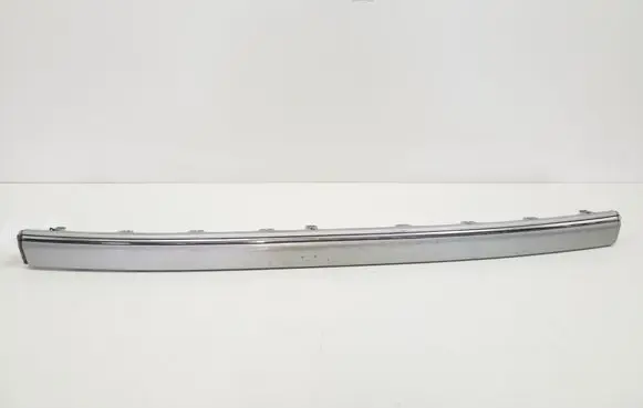 Rear bumper trim bar molding