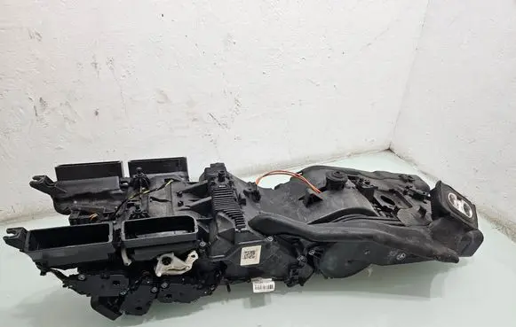 Interior heater climate box assembly