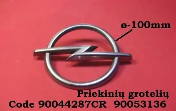 Opel Rekord E2 Other badges/marks 90044287CR 90053136