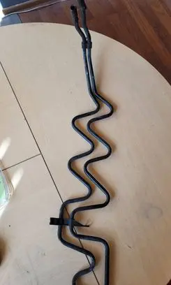 Audi A6 S6 C5 4B Power steering hose/pipe/line 4B0422885QE