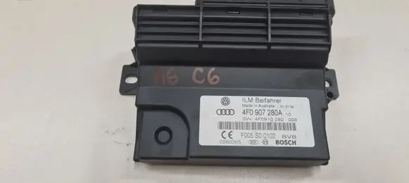 Audi A6 Allroad C6 Power management control unit 4F0907280A 4F0910280008 F005S00102