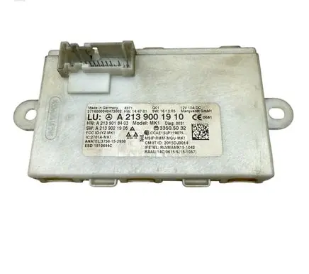Mercedes-Benz E AMG W213 Trunk lid opening control unit A2139001910 A2139021906 A2139018403