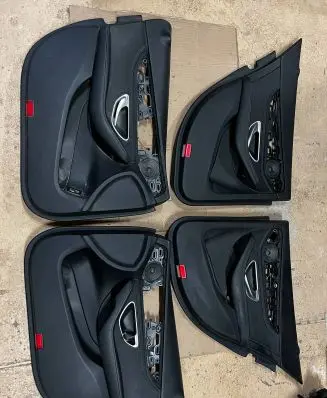 Mercedes-Benz C W205 Door card panel trim set 