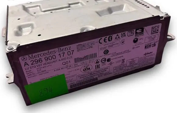 Mercedes-Benz EQS X296 Central body control module NR894 A2969001707