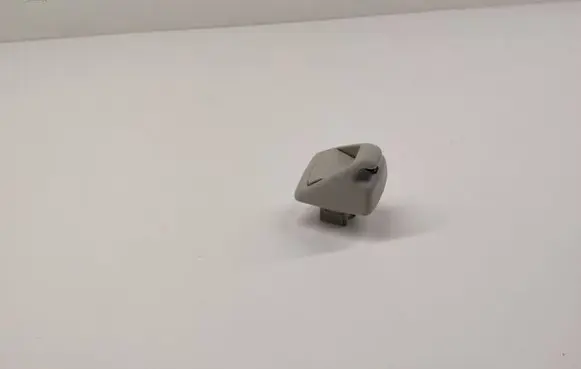 Sun visor clip/hook/bracket