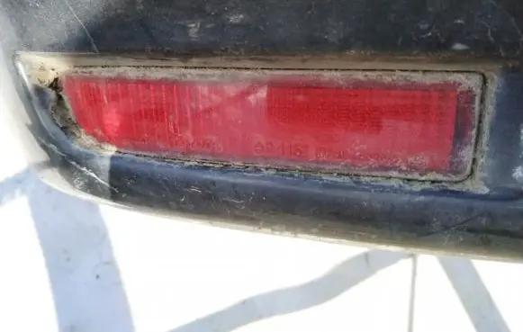 Toyota Avensis Verso Rear tail light reflector