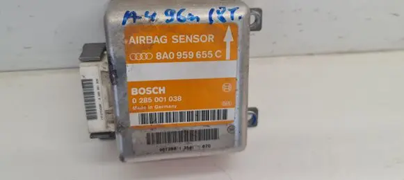 Audi A4 S4 B5 8D Airbag control unit/module 8A0959655C 0285001038