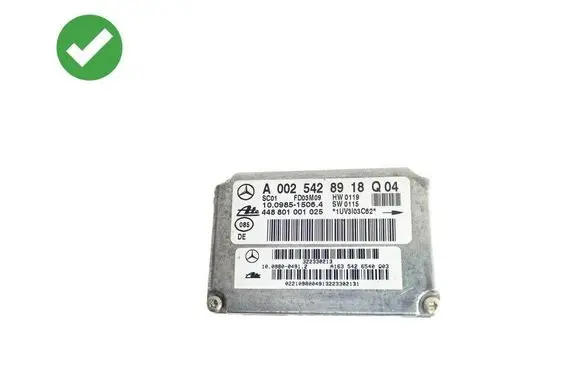 Mercedes-Benz ML W163 ESP acceleration yaw rate sensor A0025428918 A1635426540 100985