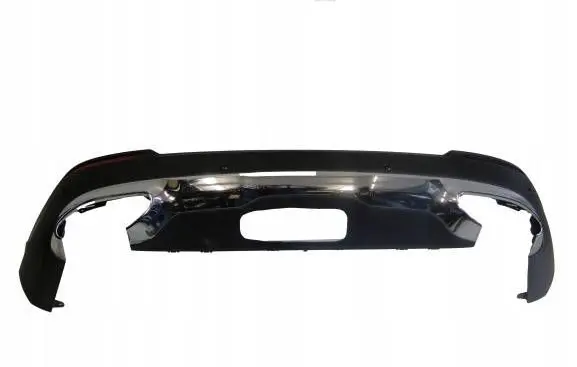 Rear bumper lower part trim