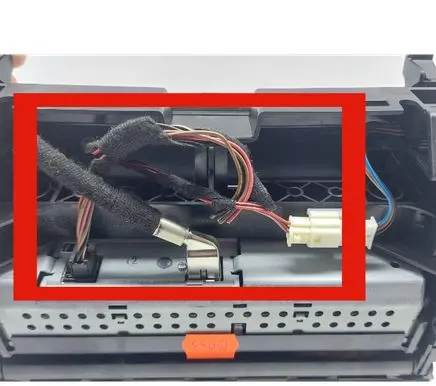 Mercedes-Benz C W204 Sound system wiring loom A0015451073 19694741A