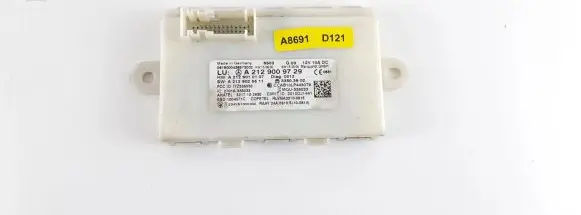Mercedes-Benz GLE (W166 - C292) Keyless (KESSY) go control unit/module A2129009729 A2129010107 A2129025511