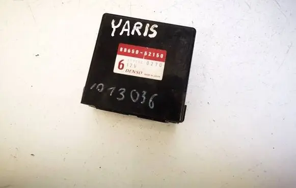Toyota Yaris Other control units/modules 8865052150 2772000270