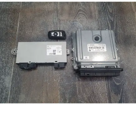 BMW 5 F10 F11 Engine ECU kit and lock set 0281016938 030098949 8510643
