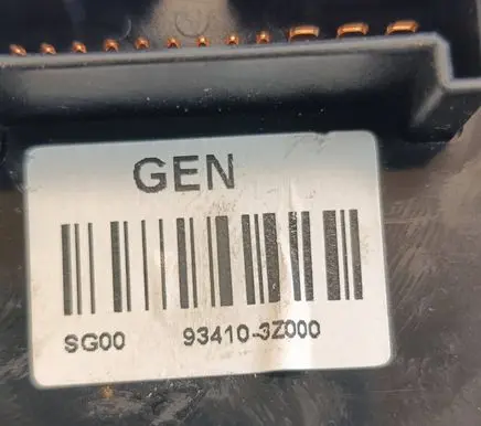 Hyundai i40 Wiper turn signal indicator stalk/switch 3753MA2211