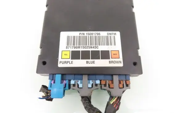 Chevrolet Blazer Central body control module 15081796