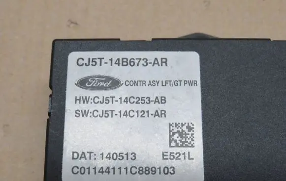 Ford Kuga II Tailgate/trunk control unit/module CJ5T14B673AR CJ5T14C253AB CJ5T14C121AR