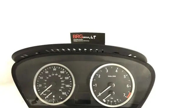 BMW 5 E60 E61 Speedometer (instrument cluster) 21324900045 62116947356 110080213