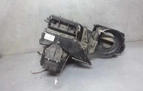 Interior heater climate box assembly
