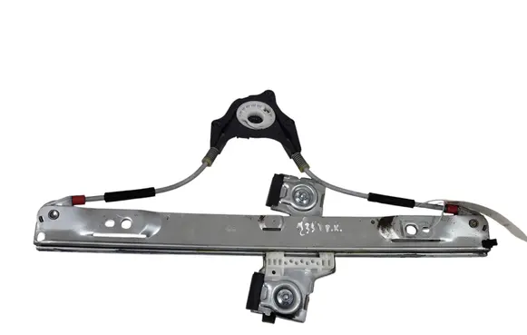 Front window lifting mechanism without motor
