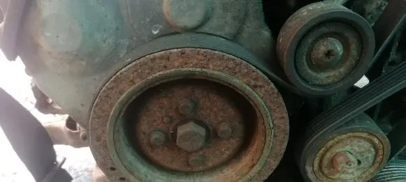 Peugeot 206 Crankshaft pulley